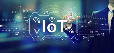 Bir işadamı ile IoT teması