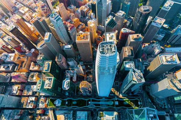 Binnenstad San Francisco vanuit de lucht — Stockfoto