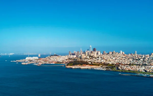 Vista aérea del centro de San Francisco —  Fotos de Stock