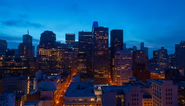 Edificios del skyline del centro de San Francisco —  Fotos de Stock
