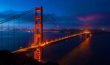 Golden gate Köprüsü san Francisco, ca