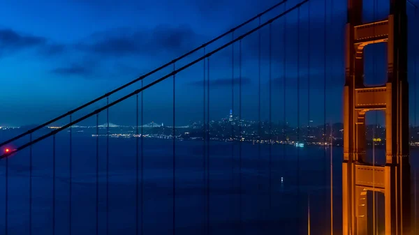 Ponte Golden Gate em San Francisco, CA — Fotografia de Stock