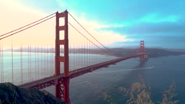 Most Golden Gate w San Francisco — Wideo stockowe