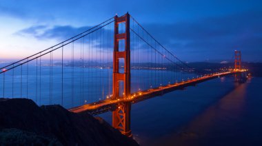 Golden gate Köprüsü san Francisco, ca
