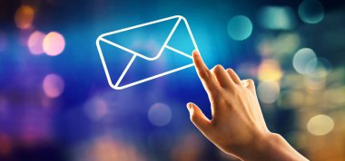 El ile bir düğmeye basarak e-posta