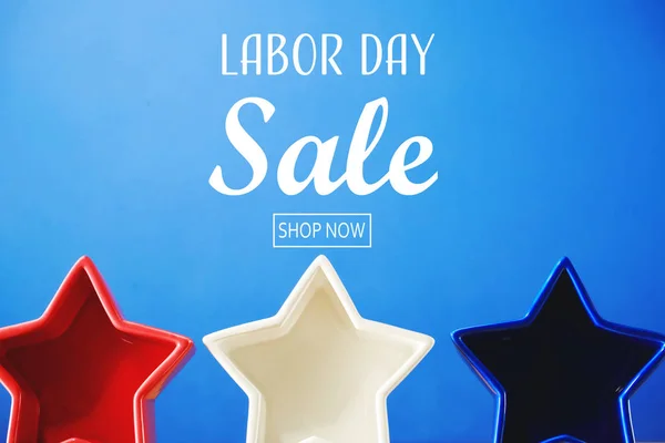 Labor Day Sale üzenet — Stock Fotó