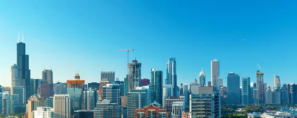 Chicago mrakodrapy panorama — Stock fotografie