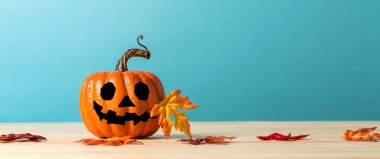 Cadılar Bayramı Balkabağı bir tablo