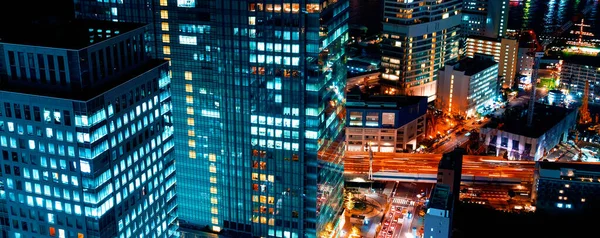 Letecký pohled na Tokio, Japonsko — Stock fotografie