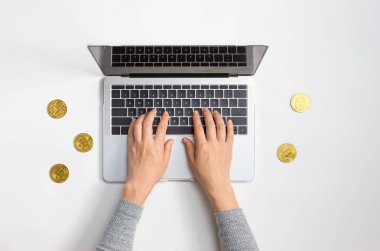 Bitcoin şifreli dizüstü bilgisayar