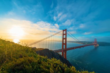 Golden gate Köprüsü san Francisco, ca