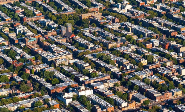 Luchtfoto van Brooklyn, New York — Stockfoto