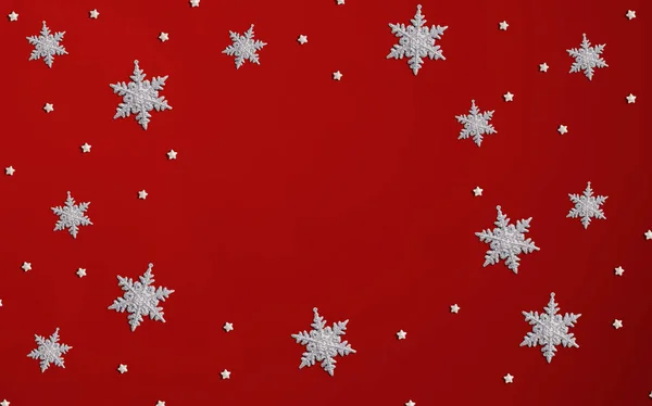 Christmas snowflake pattern — Stock Photo, Image