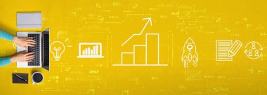 Bilgisayarı kullanan kişiyle iş büyümesi analizi