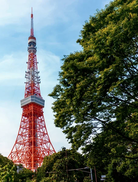 일본, 미나토의 도쿄 타워 — 스톡 사진