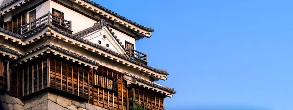 Forntida Matsuyama slott i Matsuyama, Japan — Stockfoto