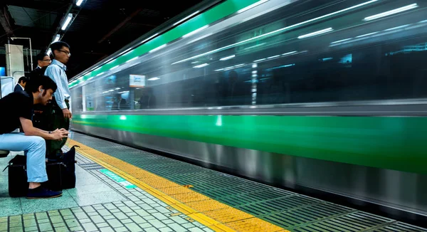 Stacja metra Minato Tokyo, Japonia — Zdjęcie stockowe