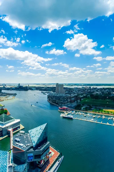 Belső kikötő Baltimore-ban, Maryland — Stock Fotó