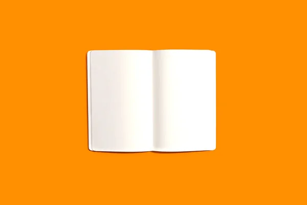 Cuaderno blanco en blanco —  Fotos de Stock