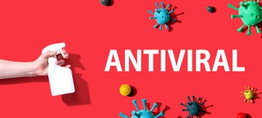 Sterilize spreyli antiviral tema