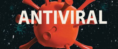 Kırmızı virüslü antiviral tema