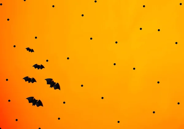 Pipistrelli di carta di Halloween — Foto Stock