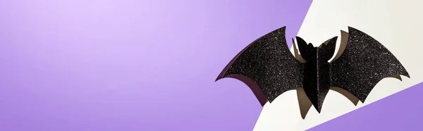 Halloweenpapier bat — Stockfoto