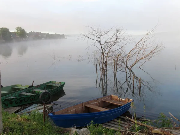 Morning Fog Water — Stock Photo, Image