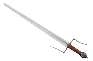 Ortaçağ kılıç - Orta Çağ - izole kırpma yoluyla silah kavga