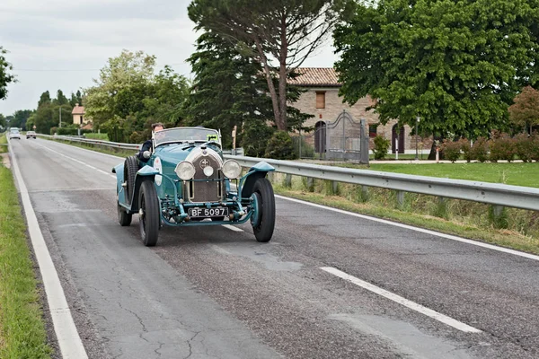 Velho Carro Corrida Lorraine Dietrich Mans 1925 Corre Rali Mille — Fotografia de Stock