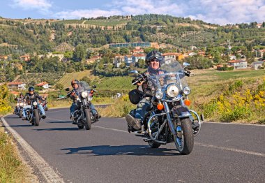 motorcu Harley Davidson motosiklet bisikletçileri motosiklet miting 