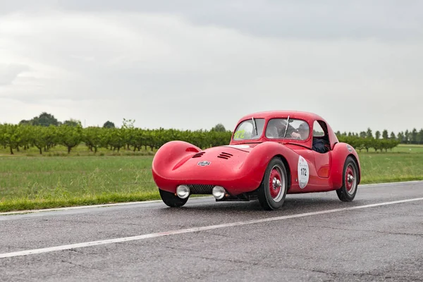 Coche Deportivo Vintage Fiat Revelli Spyder Con Tapa Dura 1947 —  Fotos de Stock