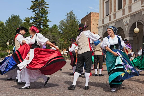 Conjunto Danza Folclórica Danzerini Lucinico Lucinico Friuli Venezia Giulia Italia — Foto de Stock