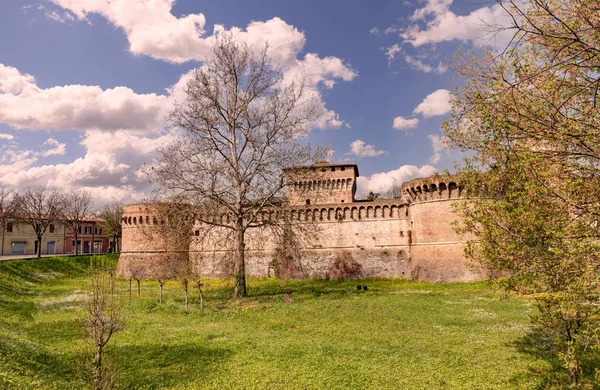 Burg Von Forli Mittelalterliches Wahrzeichen Emilia Romagna Italien — Stockfoto