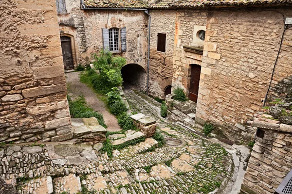 Горд Воклюз Провансі Франція Стародавні Алеї Старому Місті Village Сидячи — стокове фото