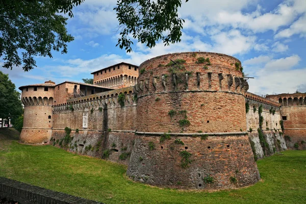 Forli Emilia Romaña Italia Antigua Fortaleza Caterina Sforza Castillo Medieval — Foto de Stock