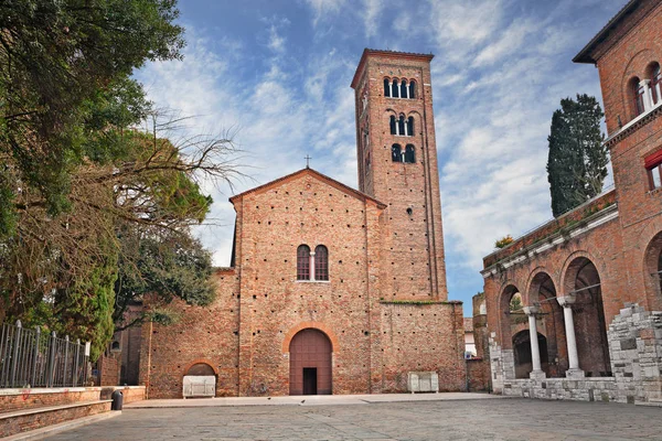 Ραβέννα Εμίλια Ρομάνια Ιταλία Μεσαιωνική Αγίου Φραγκίσκου San Francesco Βασιλική — Φωτογραφία Αρχείου