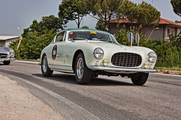 Italiaanse Automerk Ferrari 250 Europa 1955 Historische Oldtimer Race Mille — Stockfoto