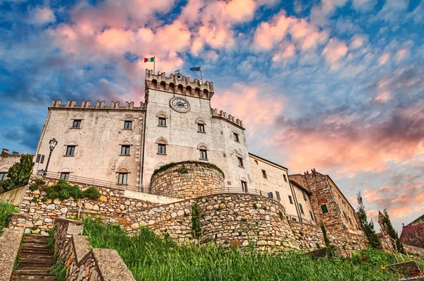 Rosignano Marittimo Livorno Toscana Italia Castillo Italiano Medieval Pueblo Provincia —  Fotos de Stock