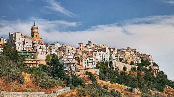 Atessa Chieti Abruzzo Italia Paesaggio Del Centro Storico Italiano Collina — Foto Stock