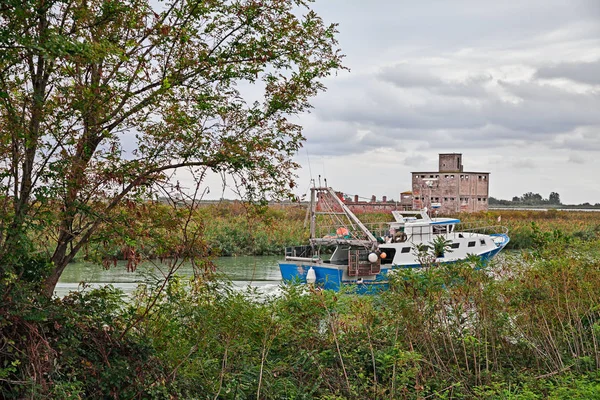 Porto Tolle Rovigo Veneto Paesaggio Del Parco Del Delta Del — Foto Stock