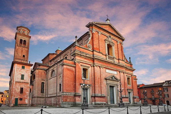 Imola Bolonha Emilia Romagna Itália Catedral Medieval San Cassiano Cidade — Fotografia de Stock