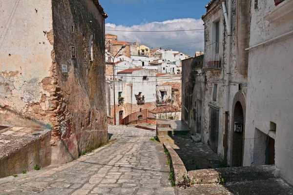 Grottole Matera Basilicata Italië Oude Alley Oude Binnenstad Van Één — Stockfoto