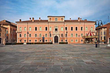 Ravenna, Emilia-Romagna, İtalya: Palazzo Rasponi dalle Teste, eski bir saray eski şehir