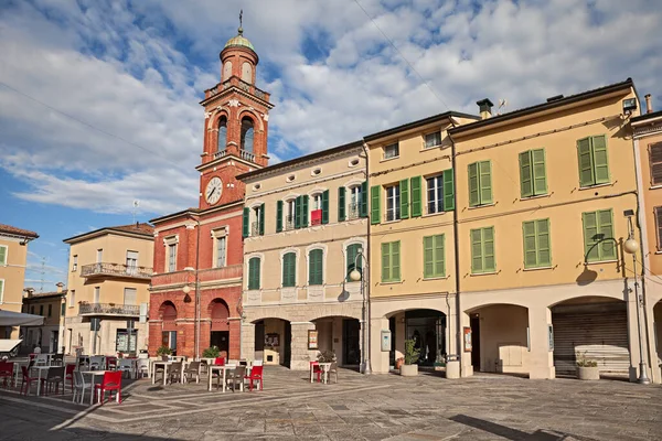 Russi Ravenna Emilia Romagna Italy View Dante Square Old Town — Stock Photo, Image