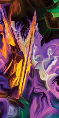 Soyut sanat arka plan. Organik renk akışı yaratıcı modern bir ortam olarak kullanmak için.