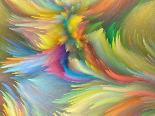 Paint Swirls series. Turbulent streaks of color for use as abstract art background.