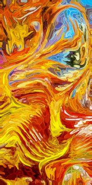 Soyut sanat arka plan. Organik renk akışı yaratıcı modern bir ortam olarak kullanmak için.