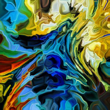 Soyut sanat arka plan. Organik renk akışı yaratıcı modern bir ortam olarak kullanmak için.