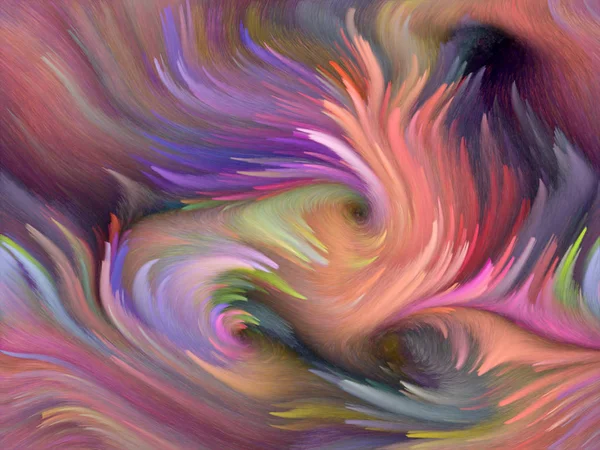 Paint Swirls series. Turbulent streaks of color for use as abstract art background.